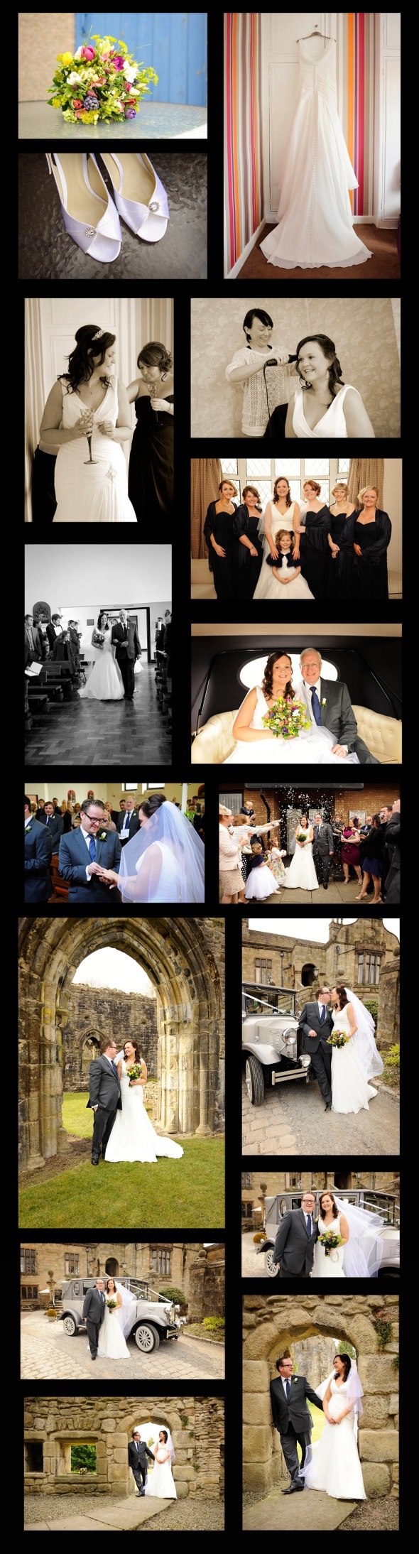 Wedding photography Whalley Abbey